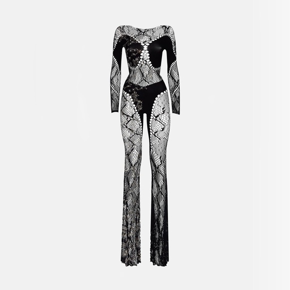 Poster Girl Kai Jumpsuit Jet Black O/S NWT - Picture 1 of 5